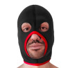 Brutus Cagoule Eyes Face Brutus Noire-Rouge